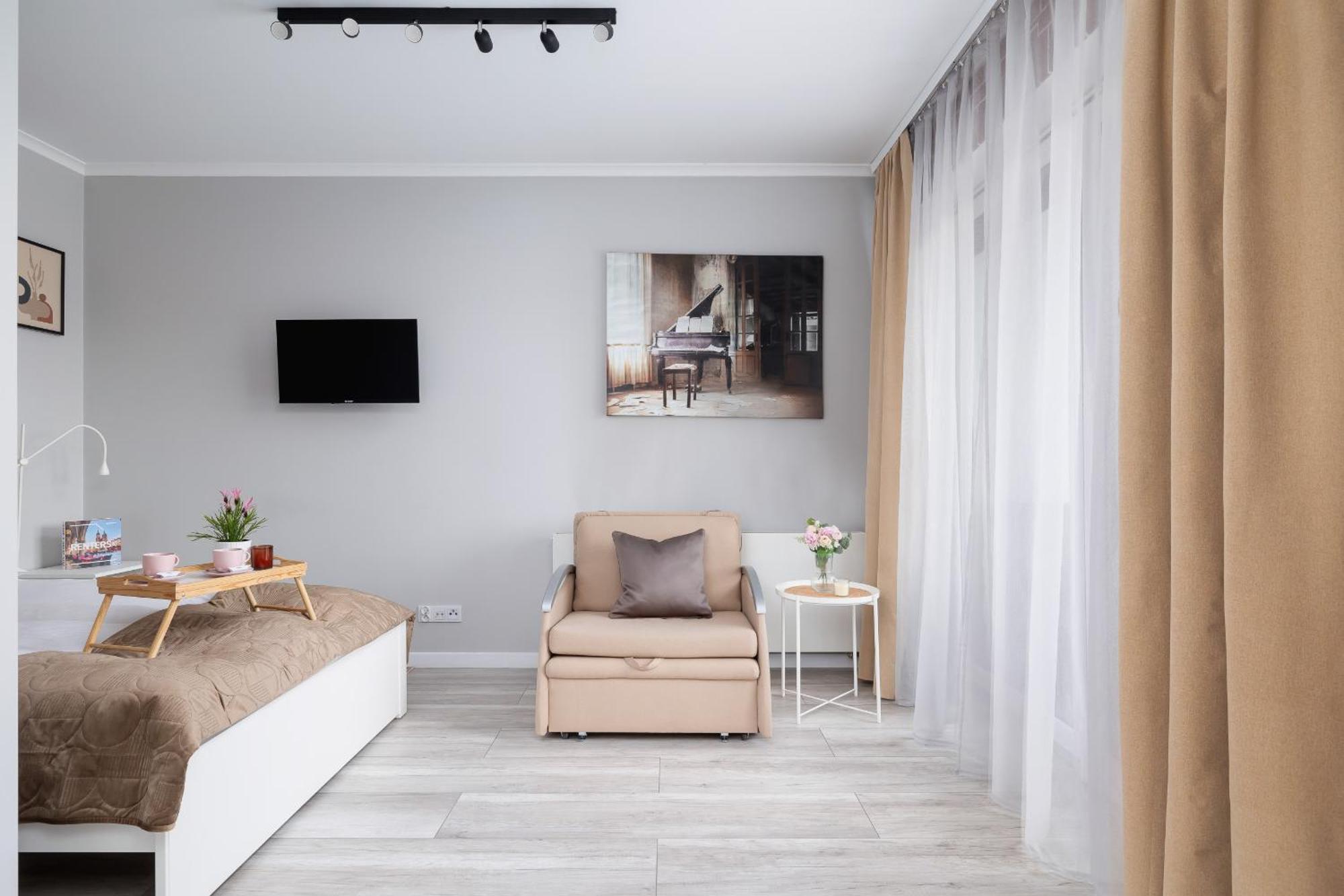 Dabska Studio With Terrace & Parking By Noclegi Renters Krakow Bagian luar foto